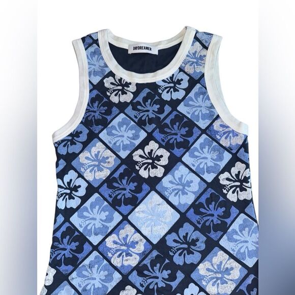 Daydreamer by Free People Hibiscus Shrunken Tank Size XS - Picture 4 of 6